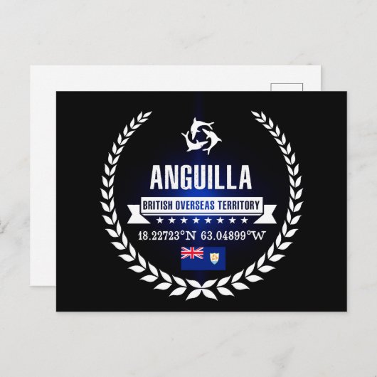 Anguilla Briefkaart (Voorkant / Achterkant)