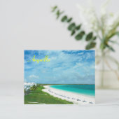 Anguilla briefkaart (Staand voorkant)