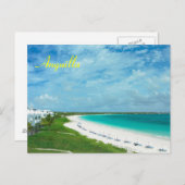 Anguilla briefkaart (Voorkant / Achterkant)