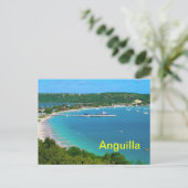 Anguilla briefkaart (Staand voorkant)
