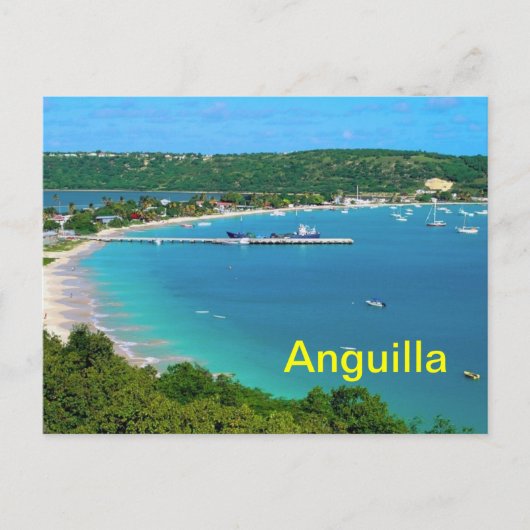 Anguilla briefkaart (Voorkant)