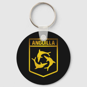 Anguilla Emblem Sleutelhanger