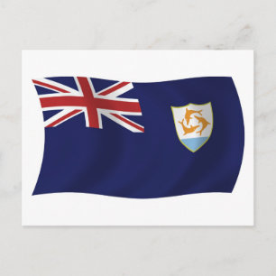 Anguilla Flag Briefkaart
