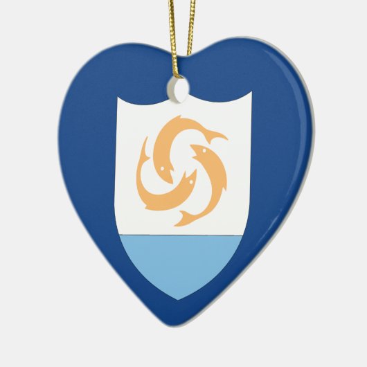 Anguilla Keramisch Ornament (Links)