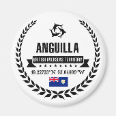 Anguilla Magneet (Voorkant)