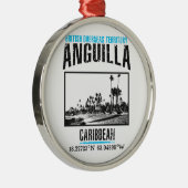 Anguilla Metalen Ornament (Rechts)