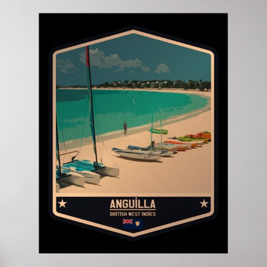 Anguilla Poster (Voorkant)