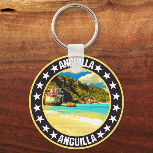 Anguilla Sleutelhanger (Voorkant)