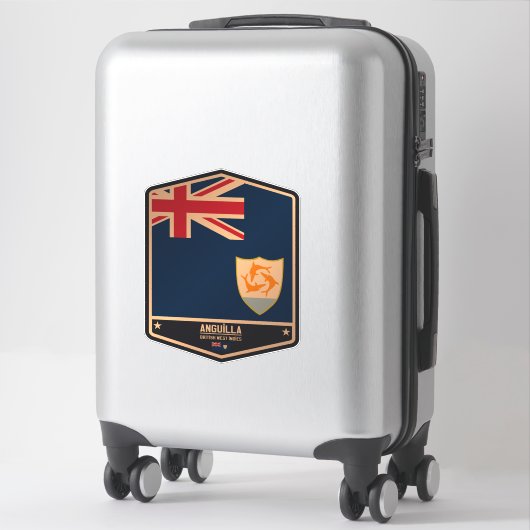 Anguilla Sticker (Koffer)