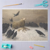 Anguish: Schapen met een dode lamp Tissuepapier (Craft)