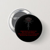 Anguissette Ronde Button 5,7 Cm (Voorkant /achterkant)