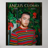 Angus Cloud rust in vrede Poster (Voorkant)