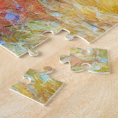Angus Cow Art Farm Puzzle coloré (Côté)