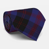 Angus District Tartan Scottish Pset Stropdas (Opgerold)