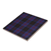 Angus District Tartan Scottish Pset Tegeltje (Zijkant)