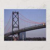 Angus L Macdonald Bridge, Halifax, Nova 2 Briefkaart (Voorkant)
