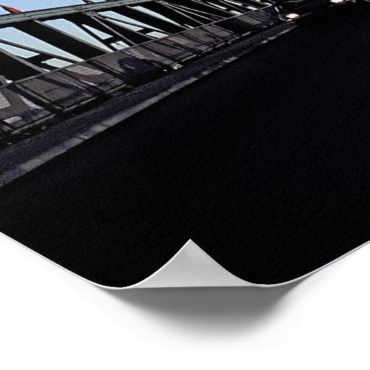 Angus L Macdonald Bridge, Halifax, Nova Poster (Hoek)