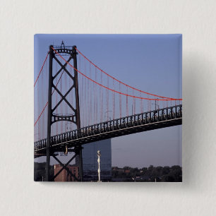 Angus L Macdonald-brug, Halifax, Nova 2 Vierkante Button 5,1 Cm