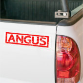 Angus Stamp Bumpersticker (Op Truck)