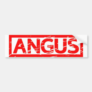 Angus Stamp Bumpersticker