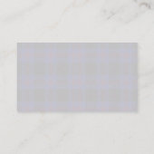 Angus Tartan Carte de visite (Dos)