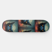 Angus The One True Cat/God Skateboard (Horizontaal)
