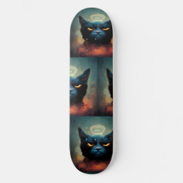 Angus The One True Cat/God Skateboard
