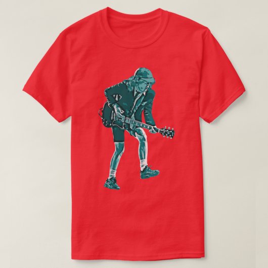ANGUS YOUNG WALK T-SHIRT (Design voorkant)