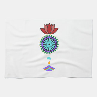 Anhänger spirituell mit Lotusblüte Theedoek