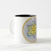 Ani le'Dodi Ve'Dodi Li Tweekleurige Koffiemok (Voorkant links)