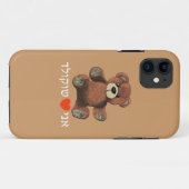 Ani Ohev (et) Shokolad Hoesje-Mate iPhone Case (Achterkant (horizontaal))