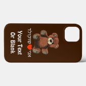 Ani Ohev (et) Shokolad - I Love Chocolate Case-Mate iPhone Case (Achterkant (horizontaal))