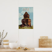 Ani, oude stad Armenië Poster (Keuken)