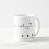 Ania peptide nom mug (Devant droit)