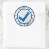 AniChoimaPride-stickers Ronde Sticker (Tas)