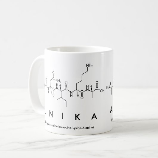 Anika peptide nom mug (Devant gauche)
