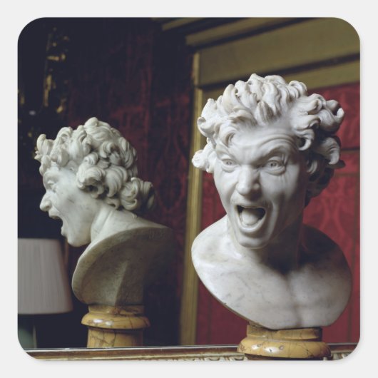 Anima Dannata' Vierkante Sticker (Voorkant)