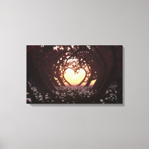 Anima (Happy Valentines Day) Canvas Afdruk