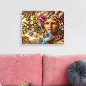 Anima Siciliana Canvas Afdruk (Insitu (Woonkamer))