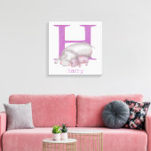 Animal ABC H est pour l'impression de toile hippiq (Insitu(Salon))