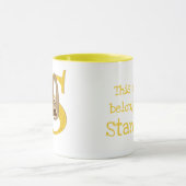 Animal ABC S is for sloth mug (Centre)