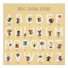 Animal Alphabet Poster Perfect Poster