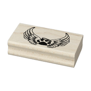 Animal Angel Wings Rubberstempel