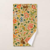 Animal Antique Cheval Oiseau Deer Rabbit (Serviette à main)