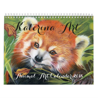 Animal Art Calendar 2018 Katerina Art Kalender