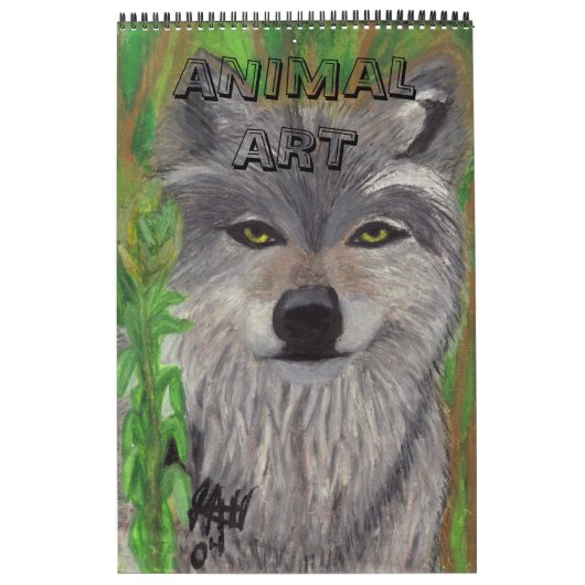 ANIMAL  ART  KALENDER (Hoes)