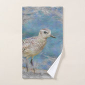 animal artistique petit oiseau (Serviette à main)