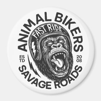 Animal Bikers Magneet