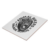 Animal Bikers Tegeltje (Zijkant)