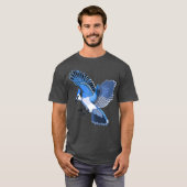 Animal Bird Blue Jay T-shirt (Voorkant volledig)